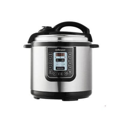 Pressure Cooker With LED Display Stainless Steel Silver 6L 1000W “Juno” Pressure Cooker With LED Display Stainless Steel Silver 6L 1000W “Juno”