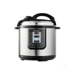 Pressure Cooker With LED Display Stainless Steel Silver 6L 1000W “Juno” Pressure Cooker With LED Display Stainless Steel Silver 6L 1000W “Juno”