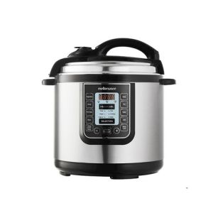 Pressure Cooker With LED Display Stainless Steel Silver 6L 1000W “Juno” Pressure Cooker With LED Display Stainless Steel Silver 6L 1000W “Juno”