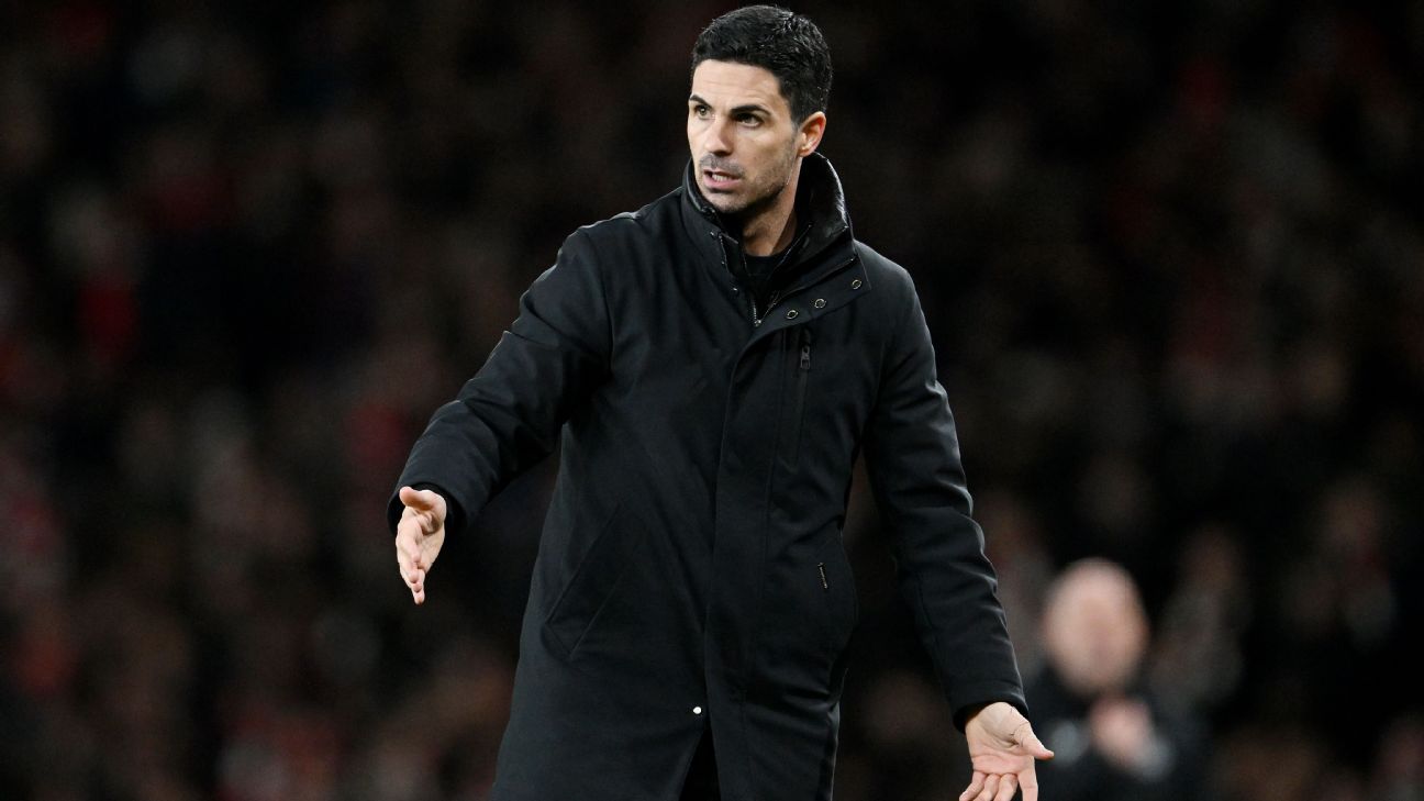 Arteta: Arsenal must ‘be like a hammer’ in title race Arteta: Arsenal must ‘be like a hammer’ in title race