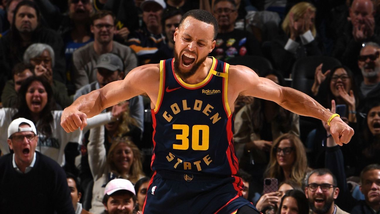 Curry: Dubs ‘level up,’ playing like title contenders Curry: Dubs ‘level up,’ playing like title contenders