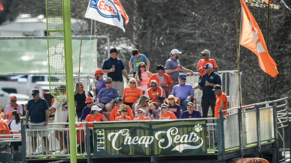 Welcome to the Cheap Seats at Clemson, home of college baseball’s rowdiest fans Welcome to the Cheap Seats at Clemson, home of college baseball’s rowdiest fans