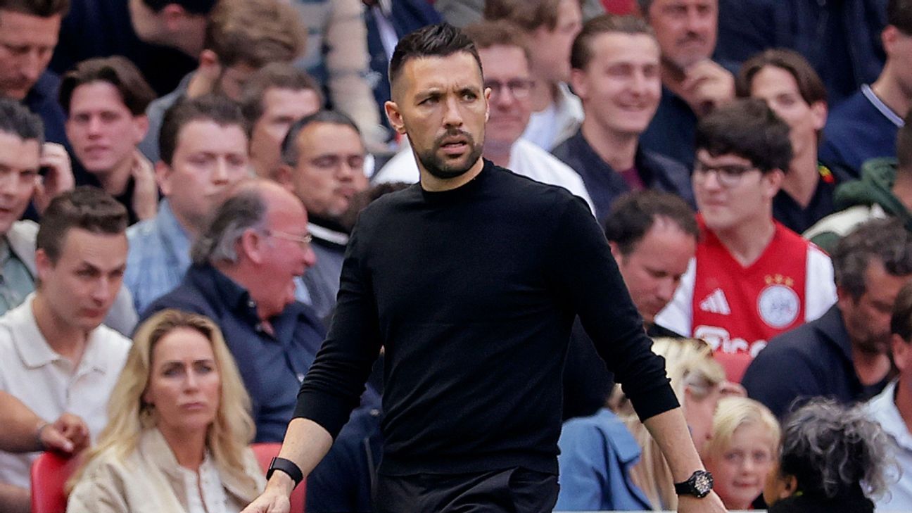 Ajax boss emotional after historic title collapse Ajax boss emotional after historic title collapse