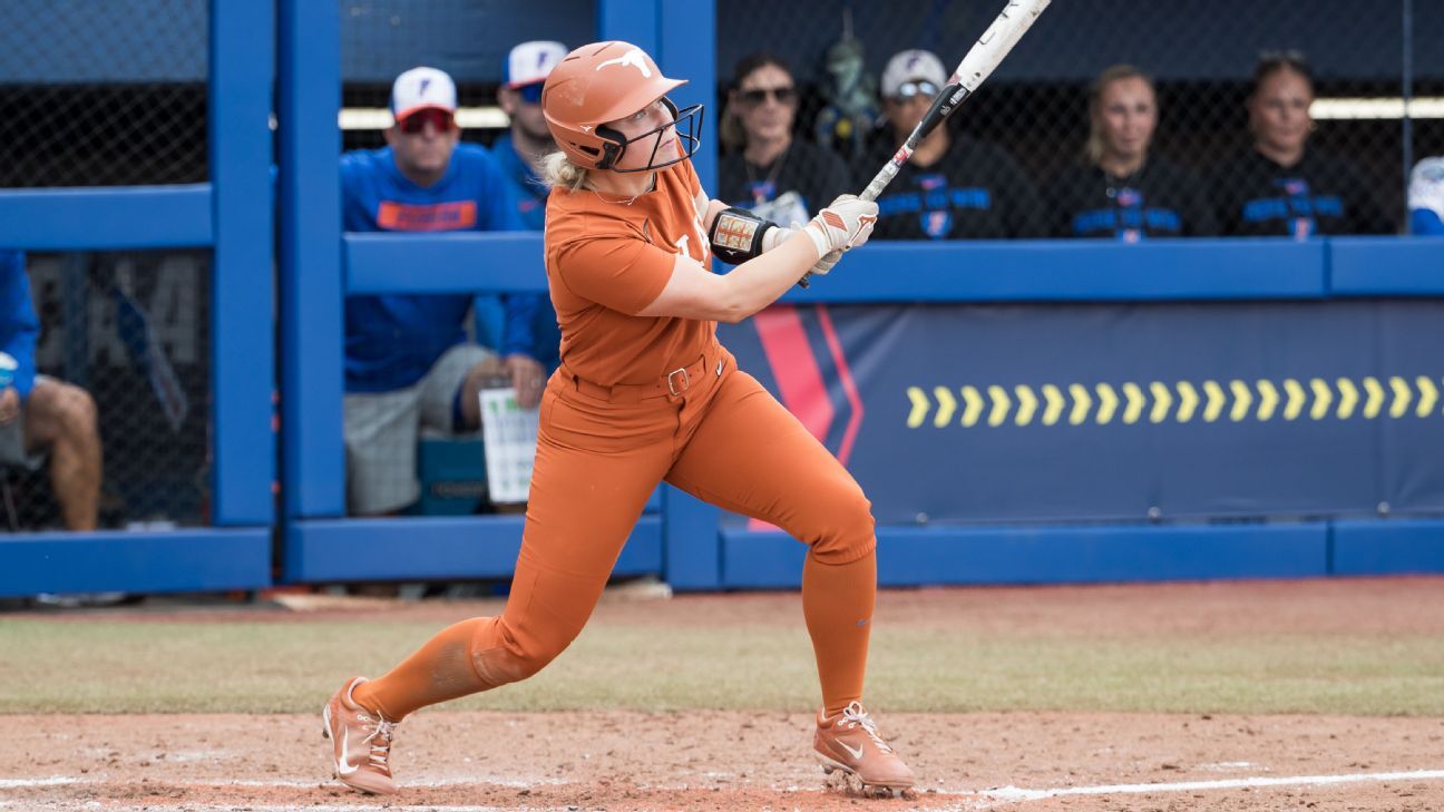 Texas, Texas Tech win WCWS openers via shutouts Texas, Texas Tech win WCWS openers via shutouts