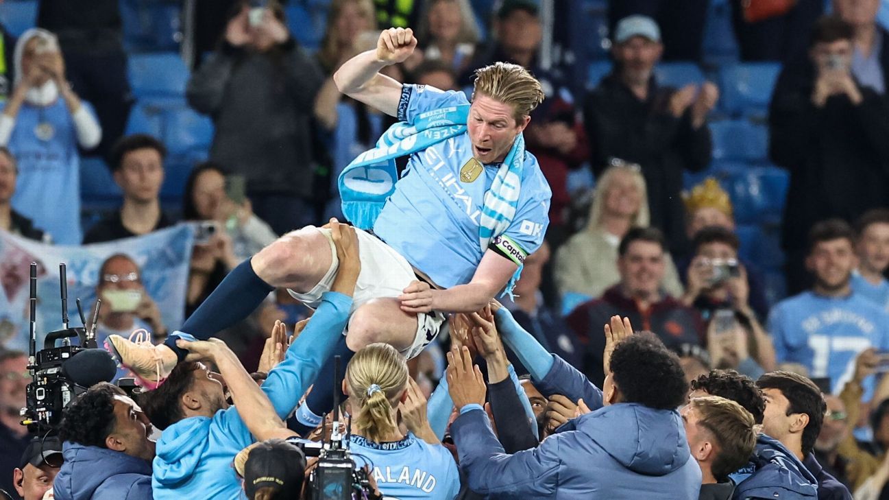 ‘Super-proud’ De Bruyne: City sendoff felt ‘weird’ ‘Super-proud’ De Bruyne: City sendoff felt ‘weird’