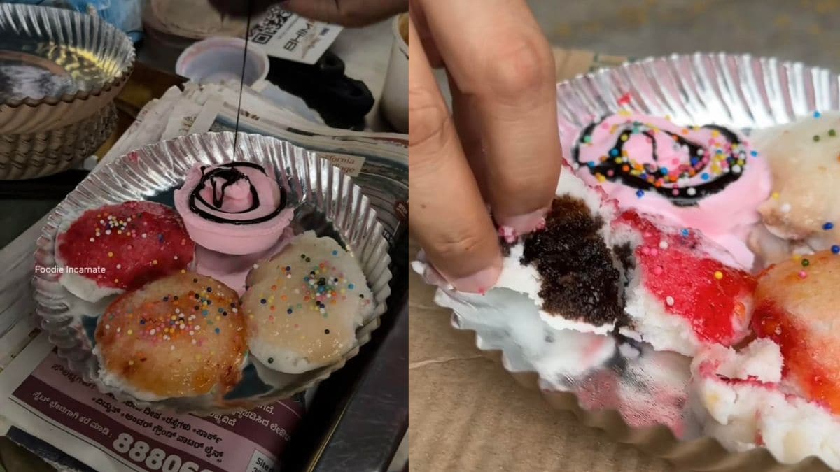 Man Makes Chocolate Idli With Mango, Strawberry, And Litchi Jam, Leaves Internet Disgusted Man Makes Chocolate Idli With Mango, Strawberry, And Litchi Jam, Leaves Internet Disgusted