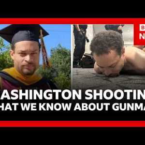 Suspect armed with guns and knives wrote of targeting Trump administration | BBC News Suspect armed with guns and knives wrote of targeting Trump administration | BBC News