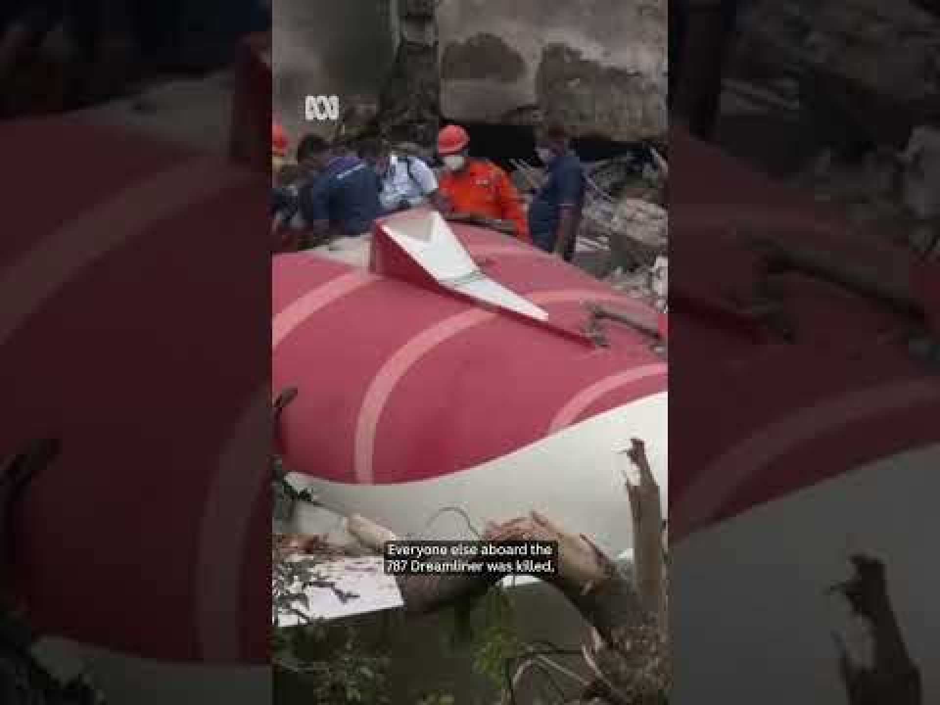 Sole survivor of Air India flight attends brother's funeral | ABC NEWS Sole survivor of Air India flight attends brother's funeral | ABC NEWS