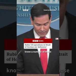 Rubio says objectives of “Operation Epic Fury’ have concluded. #USNews #BBCNews Rubio says objectives of “Operation Epic Fury’ have concluded. #USNews #BBCNews