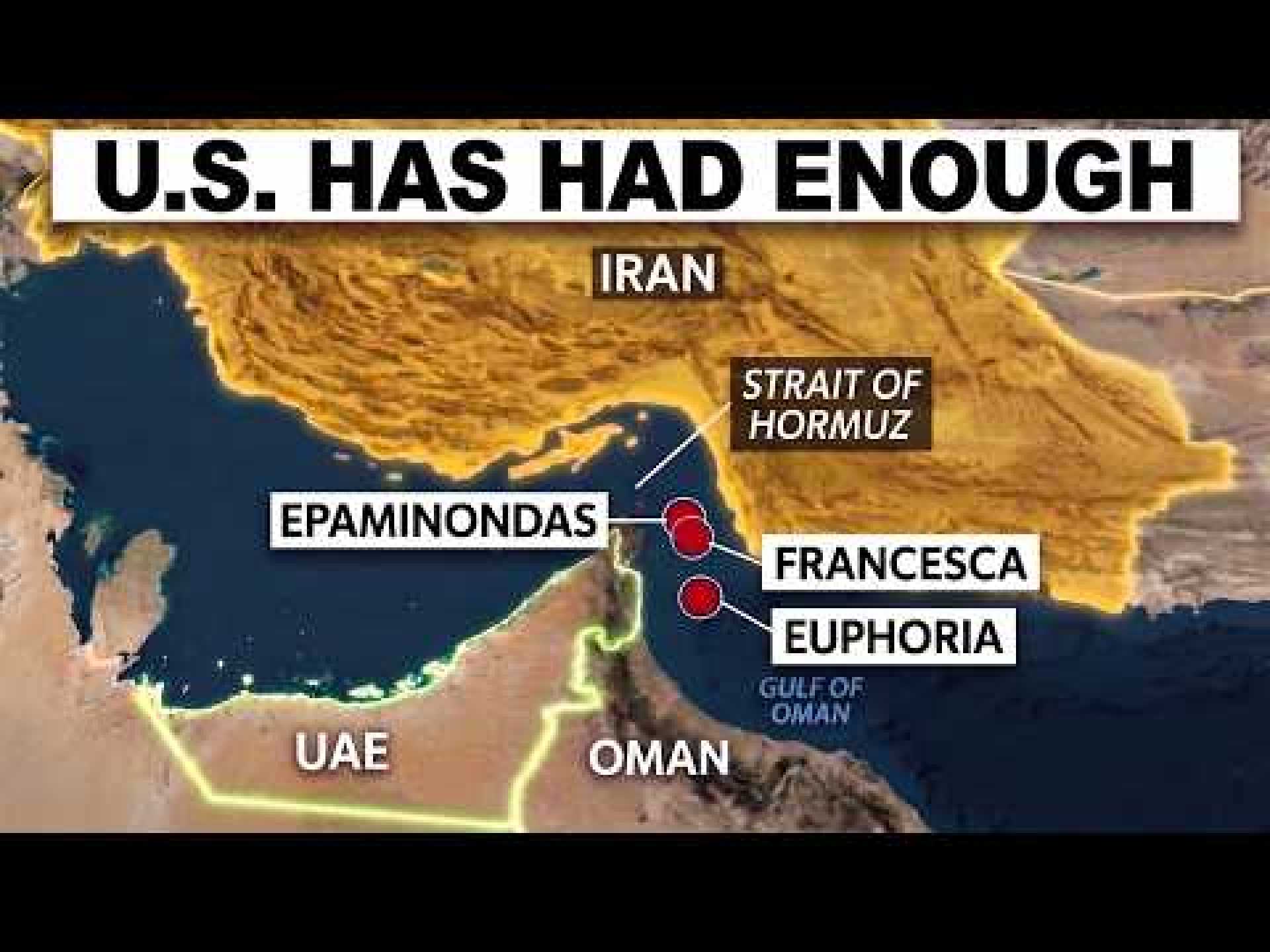 Iran Crossed The RED LINE in HORMUZ... Then U.S. Navy Triggered Something MASSIVE Iran Crossed The RED LINE in HORMUZ... Then U.S. Navy Triggered Something MASSIVE