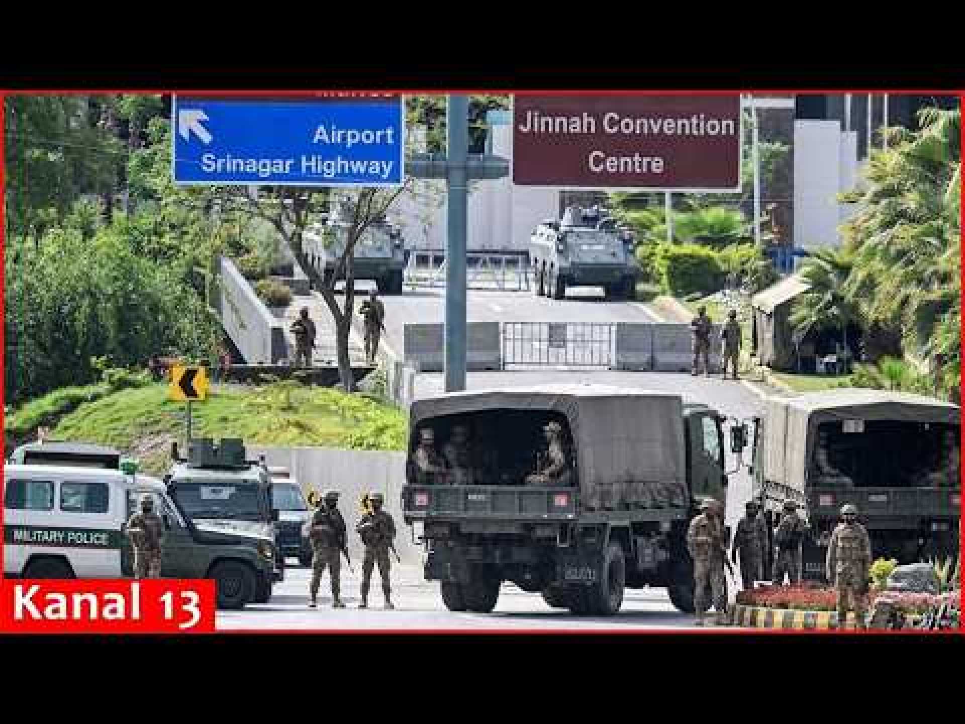 Security already tightened in Islamabad ahead of US-Iran talks later in the week Security already tightened in Islamabad ahead of US-Iran talks later in the week