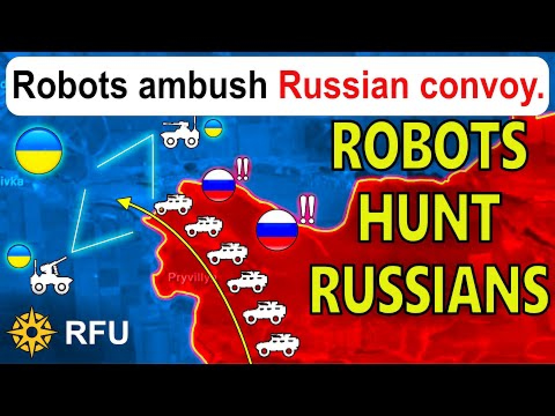 0% survival: Russian soldiers vs Ukrainian robots 0% survival: Russian soldiers vs Ukrainian robots