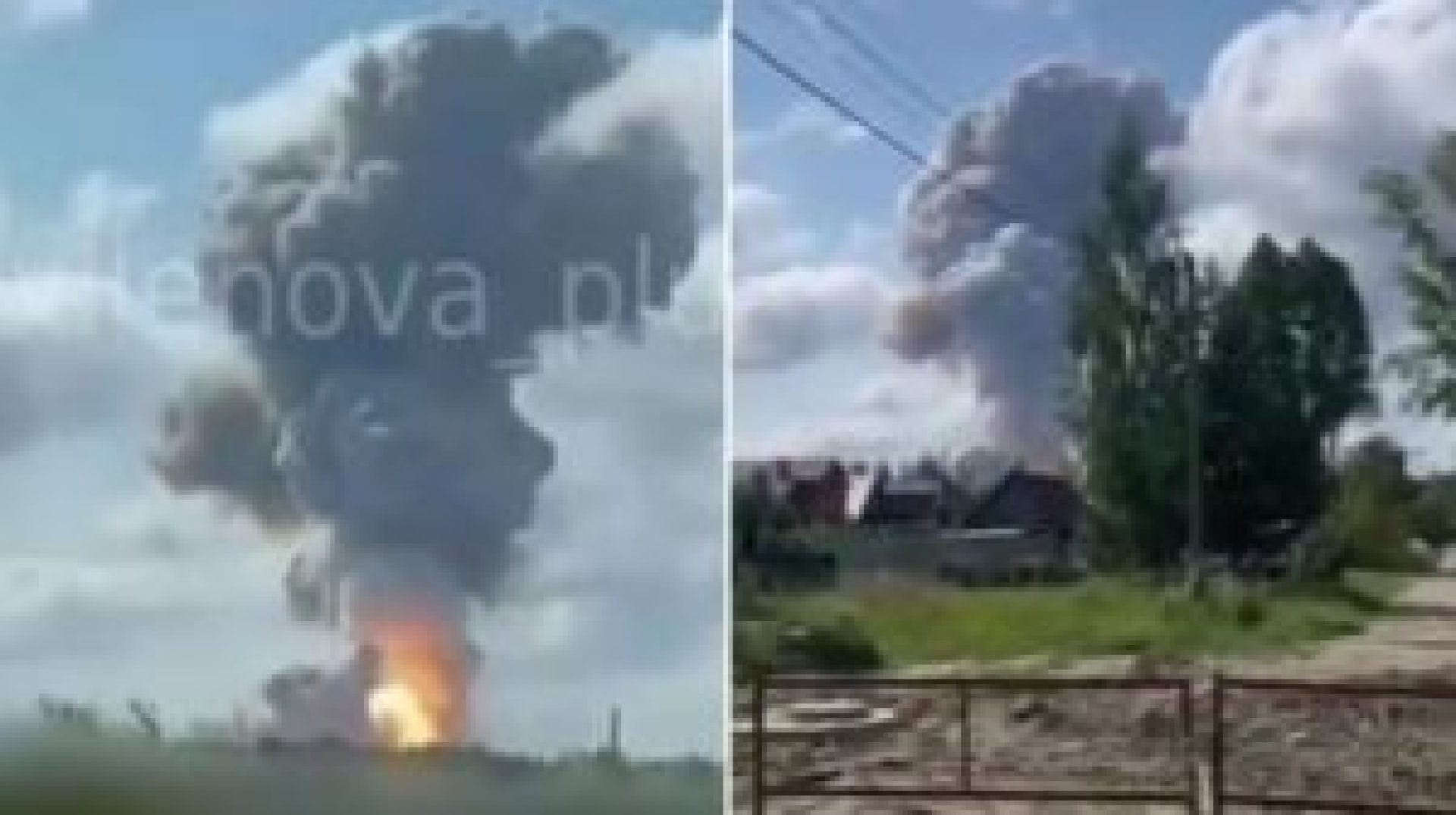 Explosion at Gunpowder Factory in Russia Sparks Fire, Casualties Reported Explosion at Gunpowder Factory in Russia Sparks Fire, Casualties Reported