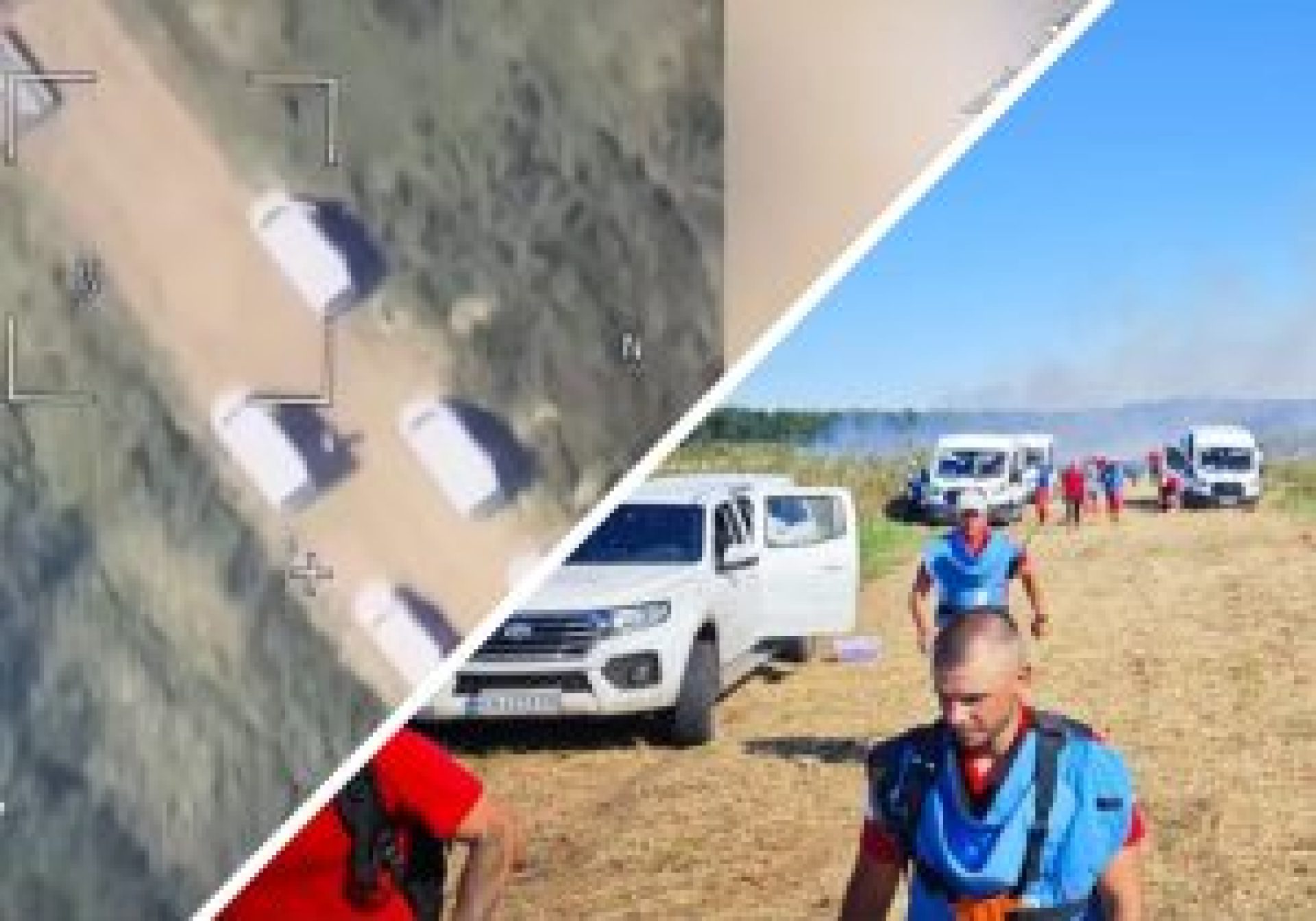 Russians Launch Iskander at Humanitarian Mission, Claim Drone Launch Site Russians Launch Iskander at Humanitarian Mission, Claim Drone Launch Site