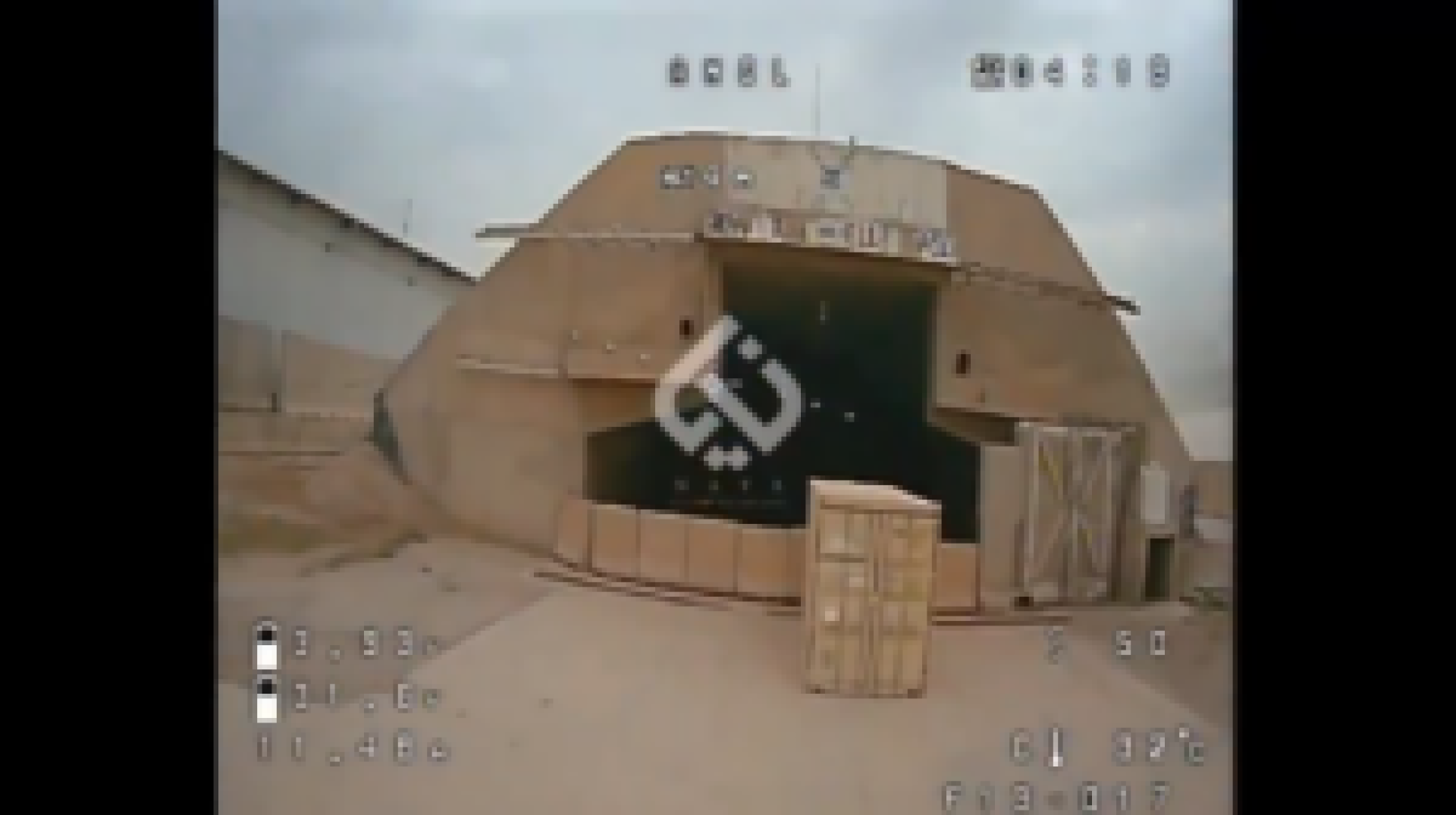 Fiber-Optic FPV Drone Attacks US Victory Base in Iraq Fiber-Optic FPV Drone Attacks US Victory Base in Iraq