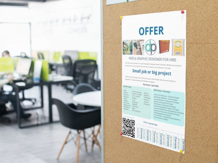 Place your dp-customized ad on boards