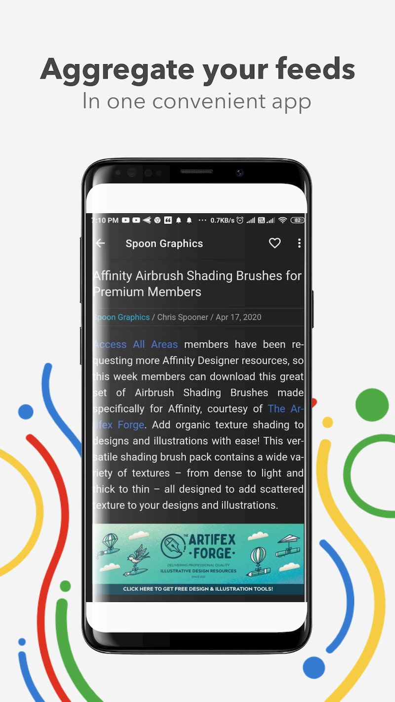Read all your favorite feeds with the dp feed aggregator