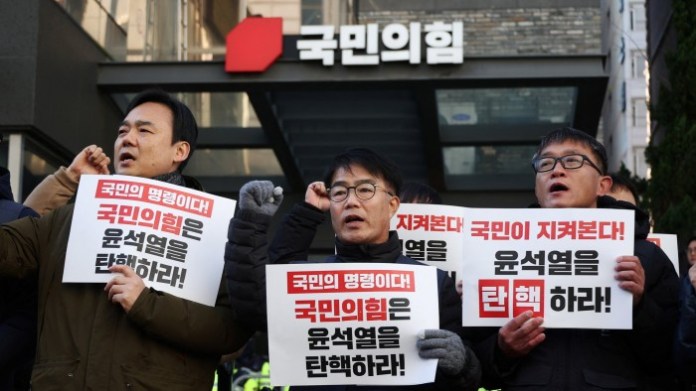 South Korea president replaces defence minister and battles impeachment South Korea president replaces defence minister and battles impeachment