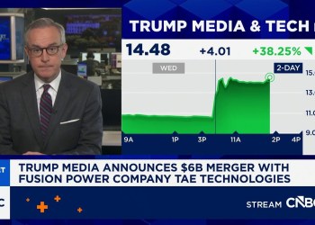 Trump Media announces billion merger with fusion company, sending shares higher Trump Media announces billion merger with fusion company, sending shares higher