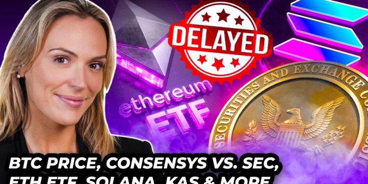 Crypto News: BTC Price Prediction, ETH ETFs, Consensys, SOL, KAS & MORE! Crypto News: BTC Price Prediction, ETH ETFs, Consensys, SOL, KAS & MORE!
