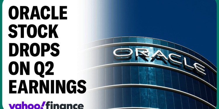 Oracle stock falls on slight Q2 revenue, profit misses Oracle stock falls on slight Q2 revenue, profit misses