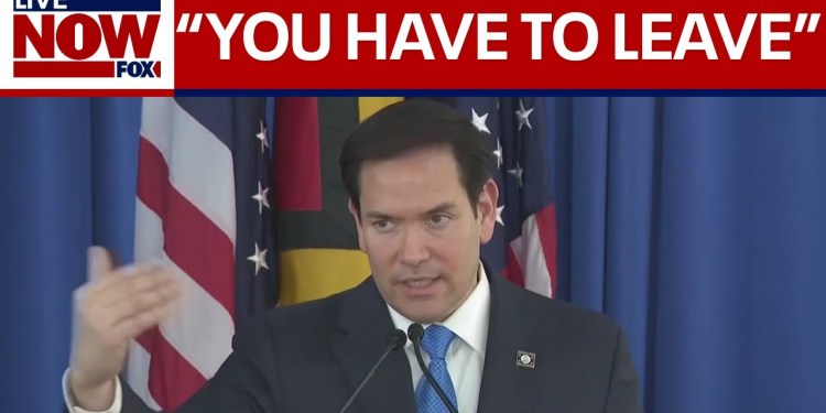 FULL REMARKS: Marco Rubio and Guyanese president hold joint presser FULL REMARKS: Marco Rubio and Guyanese president hold joint presser