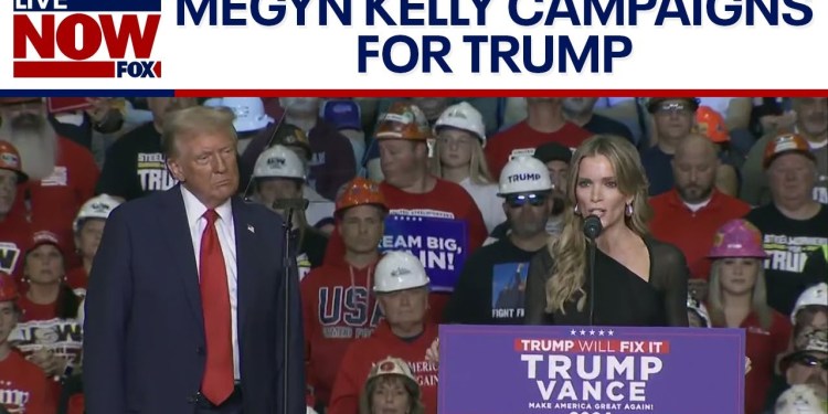 WATCH: Megyn Kelly joins Trump at rally in Pittsburgh | LiveNOW from FOX WATCH: Megyn Kelly joins Trump at rally in Pittsburgh | LiveNOW from FOX