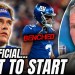 Giants Name Rookie QB Jaxson Dart Starter, Bench Russell Wilson | Pat McAfee Show Giants Name Rookie QB Jaxson Dart Starter, Bench Russell Wilson | Pat McAfee Show