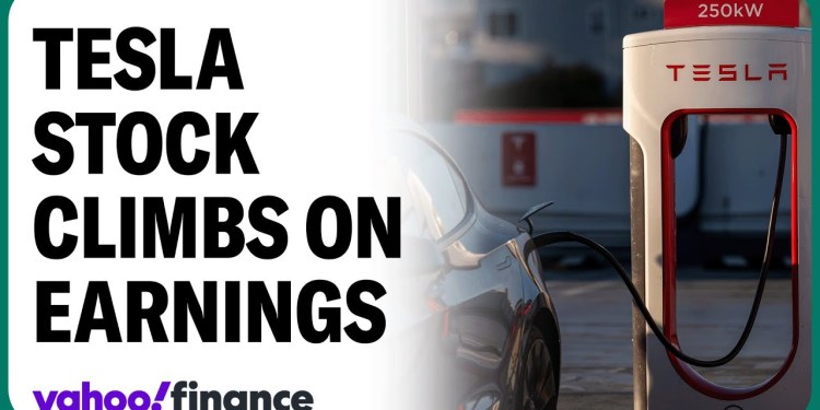 Tesla stock jumps on Q3 earnings beat Tesla stock jumps on Q3 earnings beat