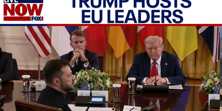 FULL: European leaders join Trump and Zelenskyy at the White House FULL: European leaders join Trump and Zelenskyy at the White House