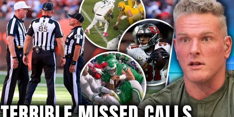 NFL Refs Were TERRIBLE Week 8… We Need Accountability! | Pat McAfee Show NFL Refs Were TERRIBLE Week 8… We Need Accountability! | Pat McAfee Show