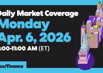 Daily Market Coverage Apr. 6, 2026 9AM-11AM (ET) | Yahoo Finance Daily Market Coverage Apr. 6, 2026 9AM-11AM (ET) | Yahoo Finance
