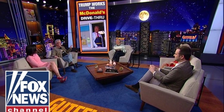 ‘Gutfeld!’: Trump has fun at McDonald’s ‘Gutfeld!’: Trump has fun at McDonald’s