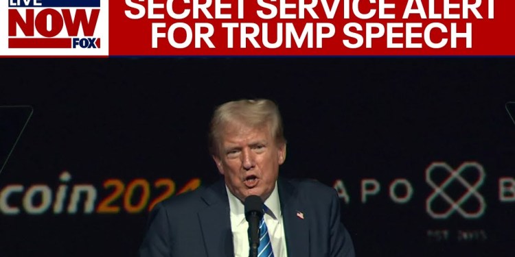 Secret Service delayed Donald Trump #bitcoin conference speech in Nashville | LiveNOW from FOX Secret Service delayed Donald Trump #bitcoin conference speech in Nashville | LiveNOW from FOX