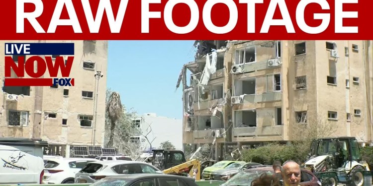 VIDEO: Iran launches missile barrage on main Israeli hospital VIDEO: Iran launches missile barrage on main Israeli hospital