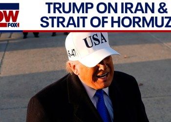Trump talks Iran, Strait of Hormuz & more before leaving for Mar-a-Lago Trump talks Iran, Strait of Hormuz & more before leaving for Mar-a-Lago