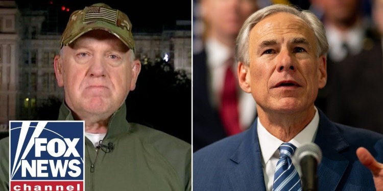 Border czar Tom Homan, Gov. Abbott greet, serve meals to officials at border Border czar Tom Homan, Gov. Abbott greet, serve meals to officials at border