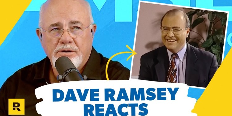 Dave Ramsey Reacts To His 1995 Self Dave Ramsey Reacts To His 1995 Self