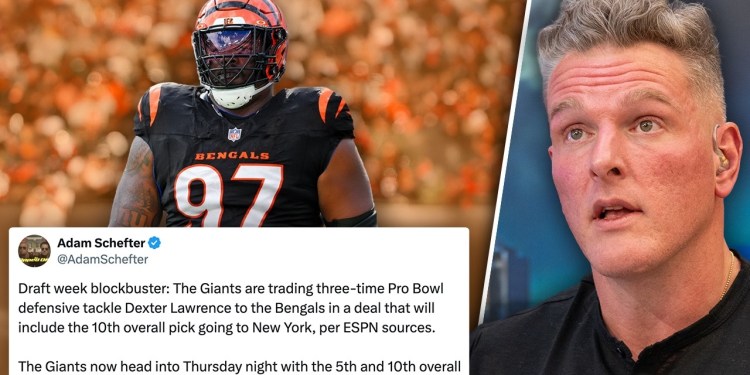 Who Is The Real Winner In The Dexter Lawrence Trade? | Pat McAfee Show Who Is The Real Winner In The Dexter Lawrence Trade? | Pat McAfee Show