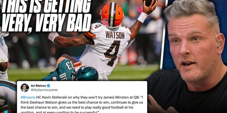 The Deshaun Watson Situation Is Getting Unbelievably Bad… | Pat McAfee Show The Deshaun Watson Situation Is Getting Unbelievably Bad… | Pat McAfee Show