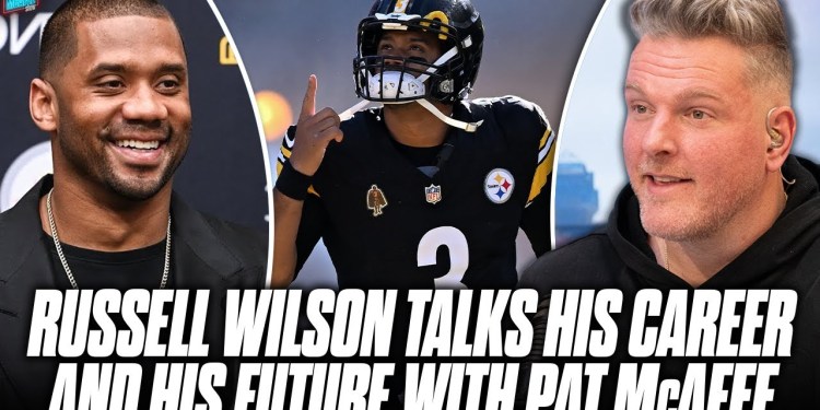 Russell Wilson Hopes To Finish Career As A Steeler, Reflects On NFL Career With Pat McAfee Russell Wilson Hopes To Finish Career As A Steeler, Reflects On NFL Career With Pat McAfee