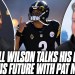 Russell Wilson Hopes To Finish Career As A Steeler, Reflects On NFL Career With Pat McAfee Russell Wilson Hopes To Finish Career As A Steeler, Reflects On NFL Career With Pat McAfee