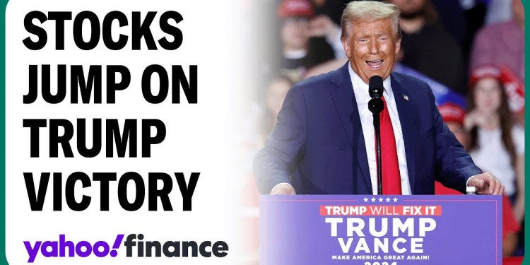 Why the stock market is up on Trump’s win Why the stock market is up on Trump’s win