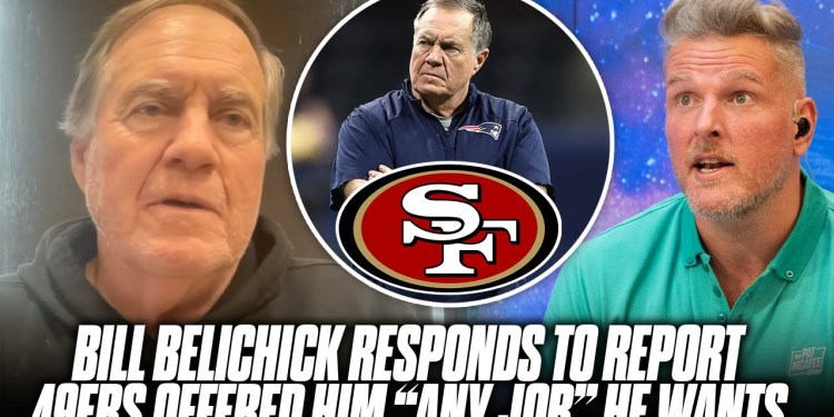 Bill Belichick Responds To Report The 49ers Offered Him “Any Job He Wants” This Offseason Bill Belichick Responds To Report The 49ers Offered Him “Any Job He Wants” This Offseason