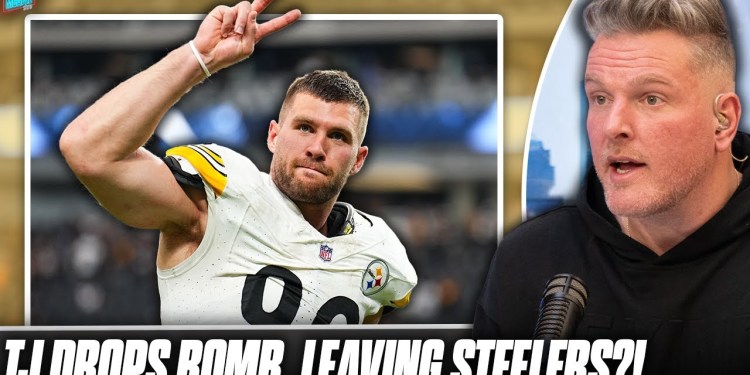 TJ Watt Hints He’s Leaving Steelers, Couldn’t Agree On New Contract?! | Pat McAfee Show TJ Watt Hints He’s Leaving Steelers, Couldn’t Agree On New Contract?! | Pat McAfee Show