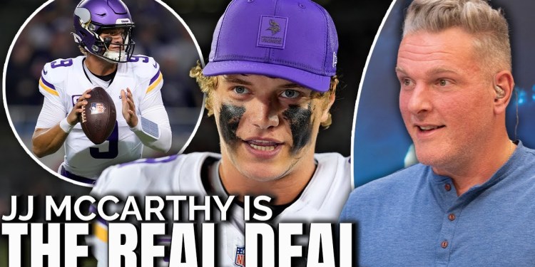 JJ McCarthy Showed He’s The Real Deal… | Pat McAfee Show JJ McCarthy Showed He’s The Real Deal… | Pat McAfee Show