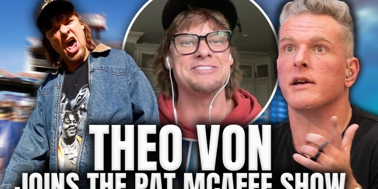 Theo Von Talks His College Football Fandom & Prediction For Lane Kiffin’s Future with Pat McAfee Theo Von Talks His College Football Fandom & Prediction For Lane Kiffin’s Future with Pat McAfee