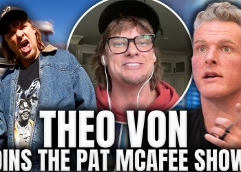 Theo Von Talks His College Football Fandom & Prediction For Lane Kiffin’s Future with Pat McAfee Theo Von Talks His College Football Fandom & Prediction For Lane Kiffin’s Future with Pat McAfee