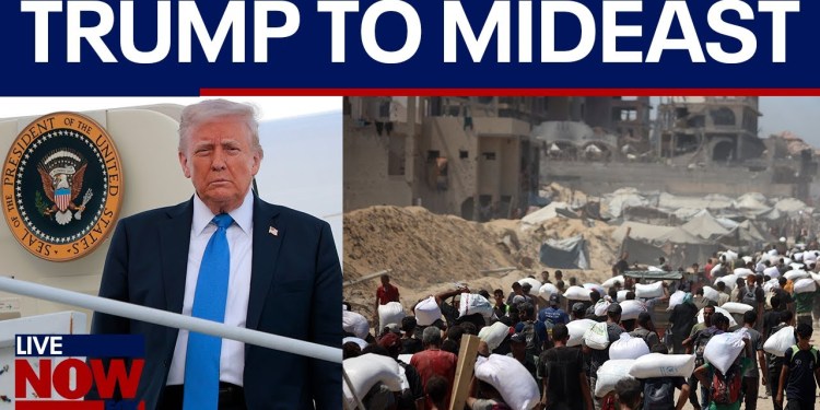 Gaza hostage release underway, Trump heading to mideast Gaza hostage release underway, Trump heading to mideast