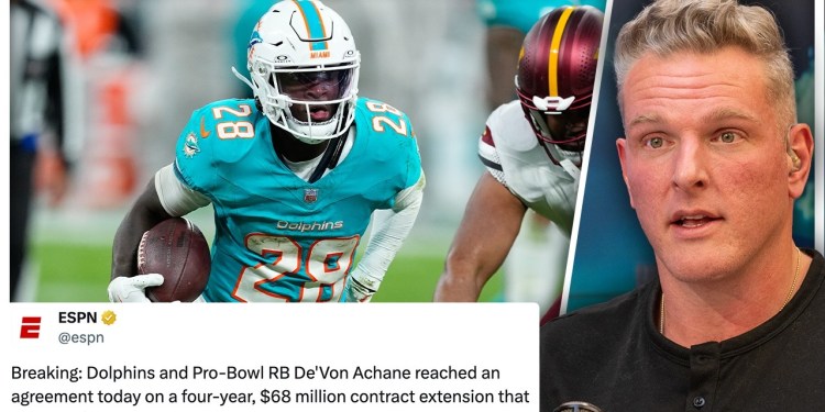 Miami Locks Down De’Von Achane With 4-Year, Million Extension Miami Locks Down De’Von Achane With 4-Year, Million Extension